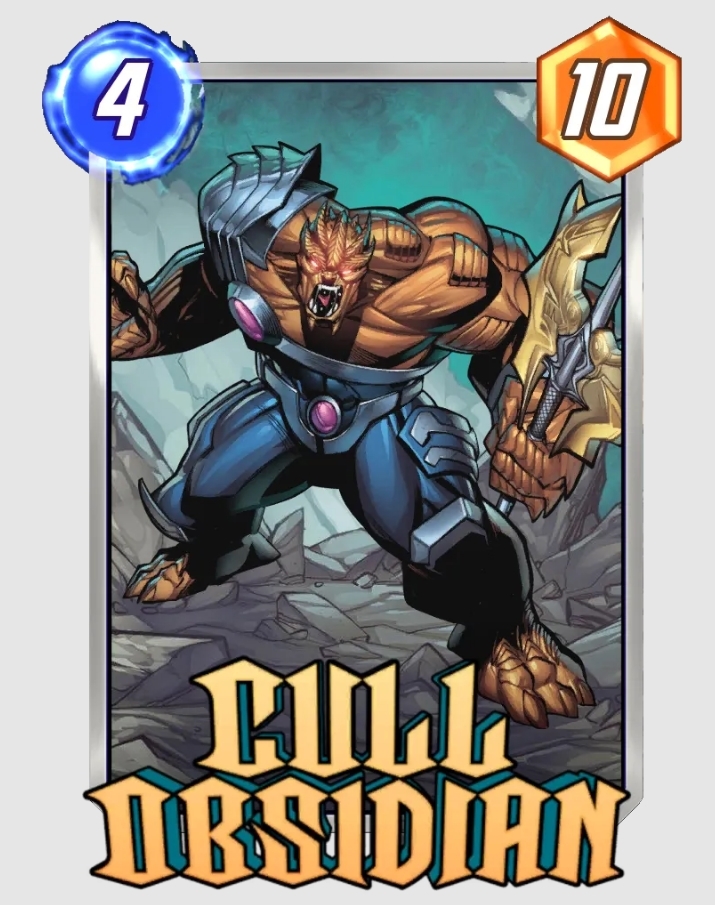 Cull Obsidian Marvel Snap card