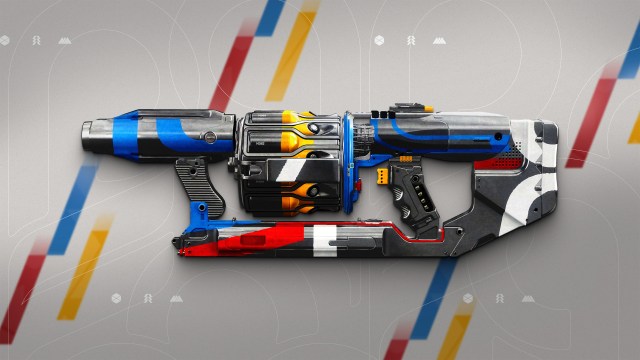 The Hullabaloo Guardian Games grenade launcher.