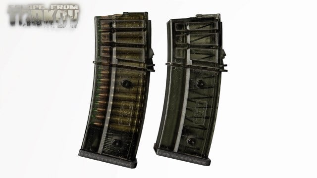 Magazine clip with ammo in escape from Tarkov.