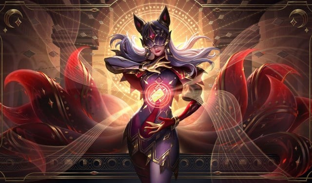 Arcana Ahri in League of Legends.