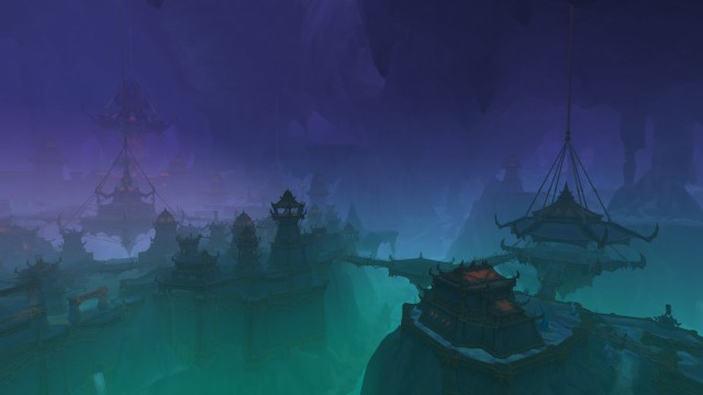 Overview of the Azj-Kahet zone in WOW The War Within