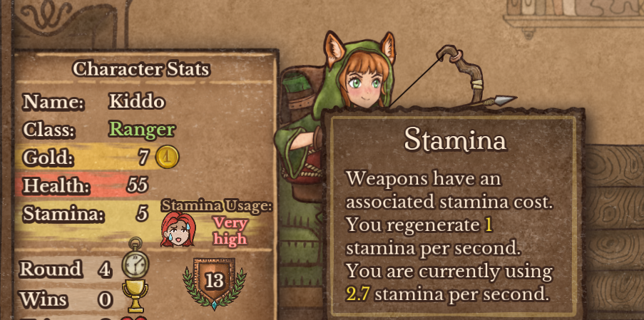 Image of the Stamina meter in BPB.