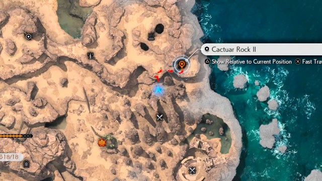 Location of the second Cactuar Rock FF7R