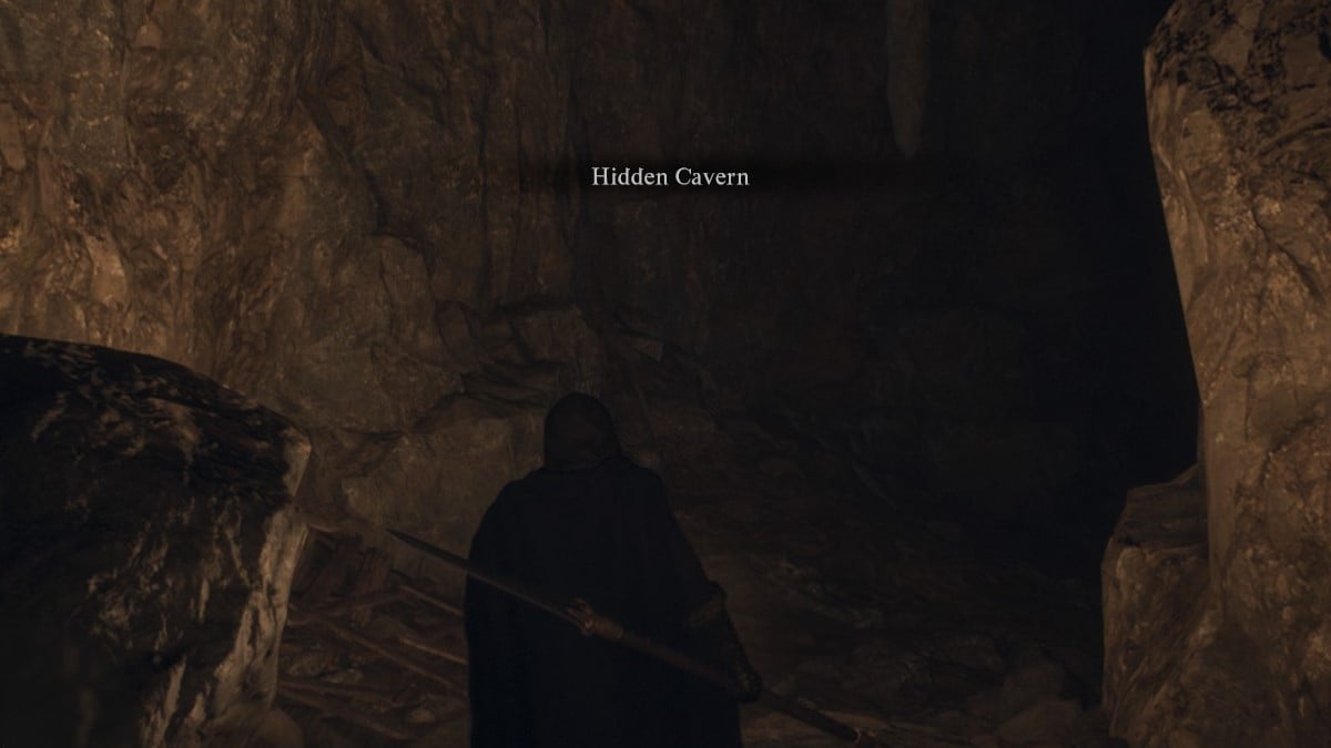 The Hidden Cavern entrance in Dragon's Dogma 2.