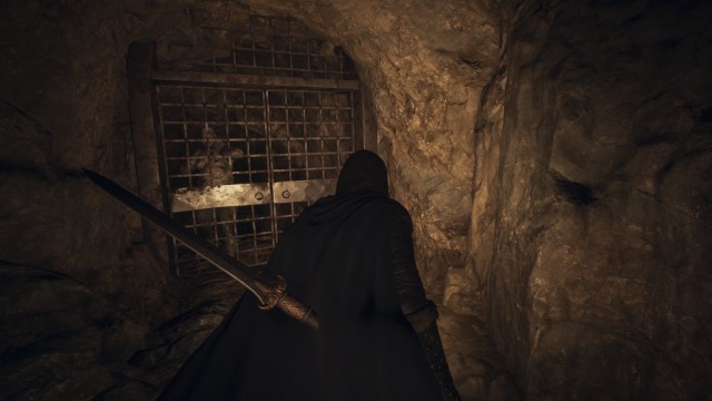 A zombie in the Hidden Cavern of Dragon's Dogma 2.