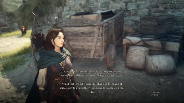 Ulrika's conversation in Dragon's Dogma 2.