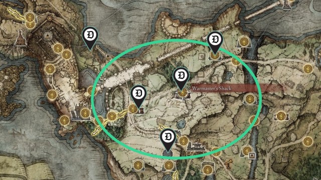 Full Limgrave map, zone size and key locations in Elden Ring - Dot Esports