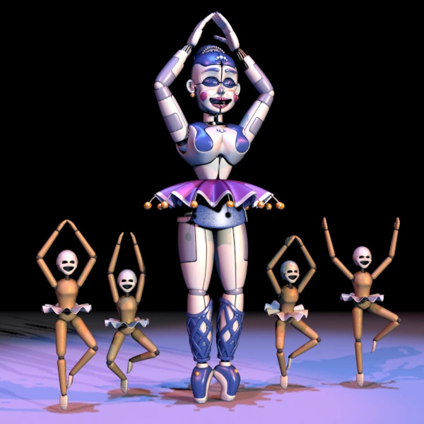 An image of Ballora from FNAF