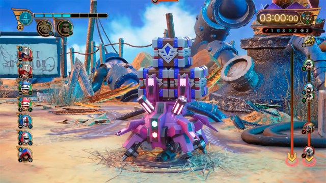 Fort Condor Commander enemy in FF7R