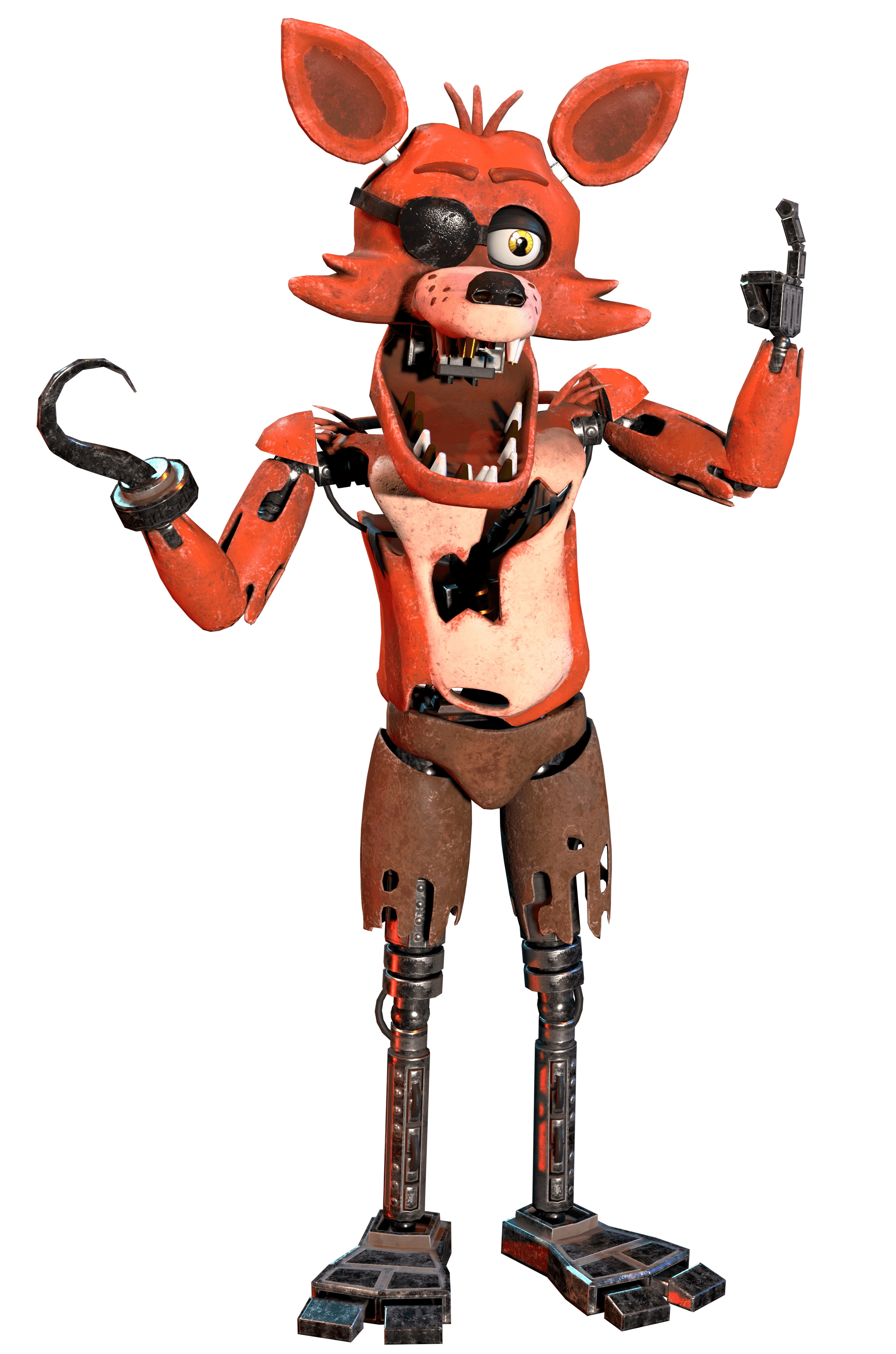 An image of Foxy from Five Nights at Freddy's.
