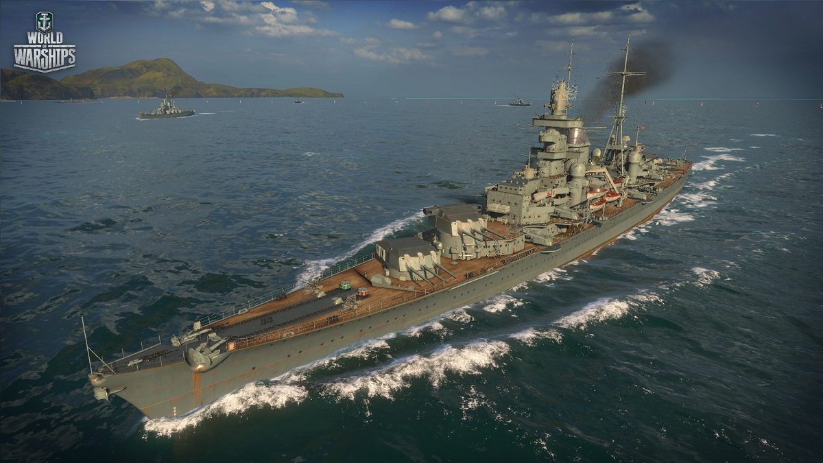 The German Hindenburg in World of Warships.