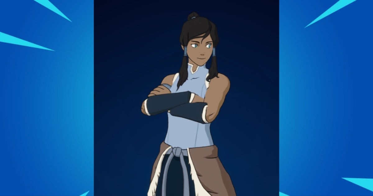 Korra skin in Fortnite