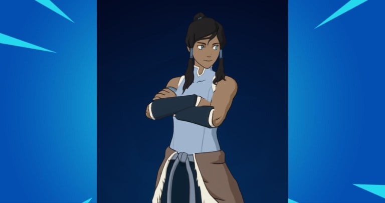 Korra skin in Fortnite