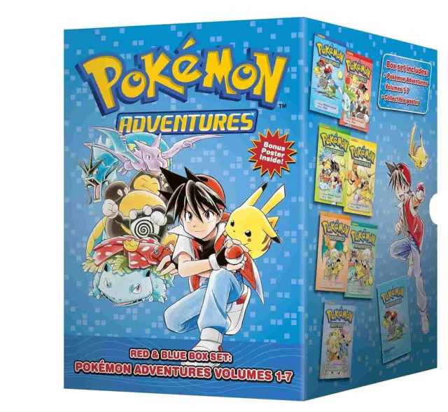 Pokemon Adventures Manga boxset one.