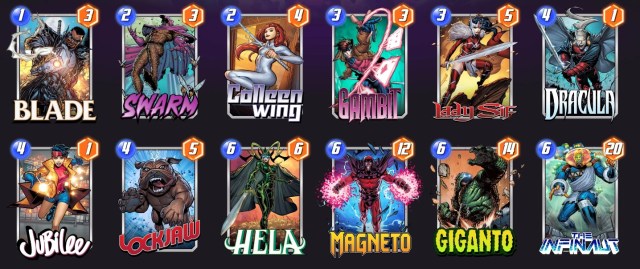 Marvel Snap Hela Discard deck