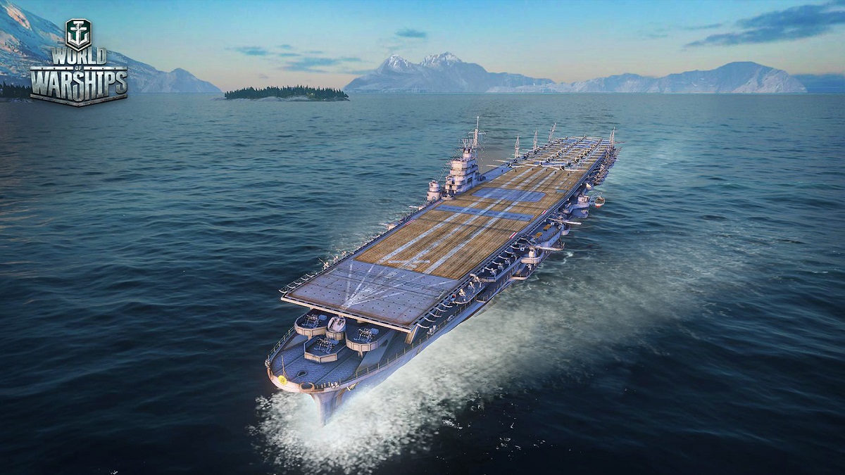 The Japanese Shokaku in World of Warships.