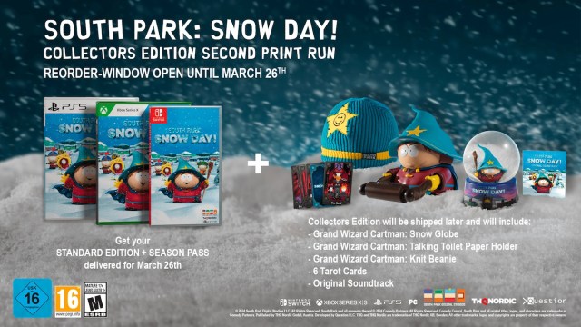 Collector's Edition of South Park Snow Day