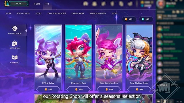 TFT introduces a new rotating shop coming with Set 11. Image via Riot Games.