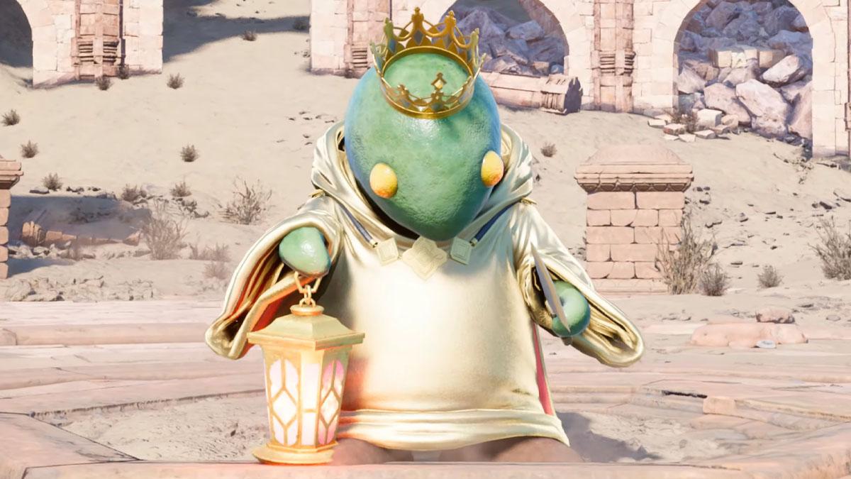 Tonberry King with his crown in FF7R