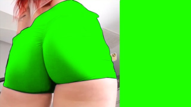 Morgpie's shared image for streaming on her butt.
