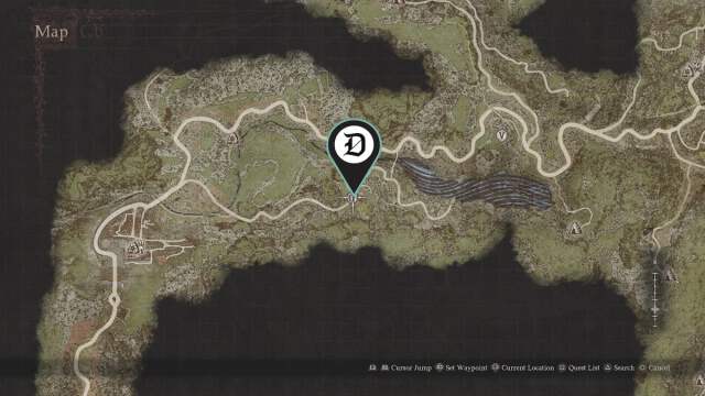 Rodge's location of where he went missing in Dragon's Dogma 2