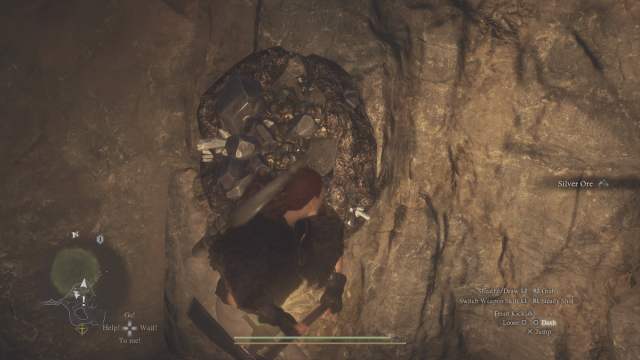 Mining Silver Ore in Dragon's Dogma 2