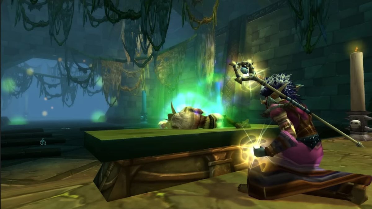 Image of a Troll Priest in Sunken Temple.