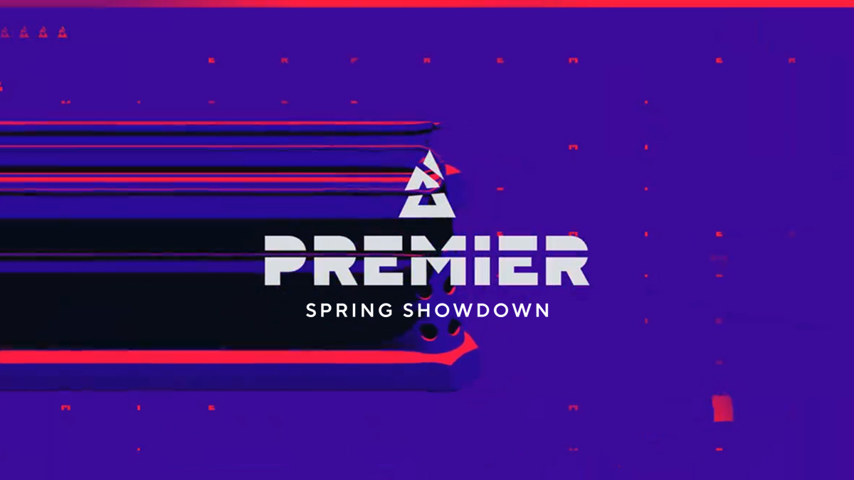 The graphic for BLAST Premier Spring Showdown.