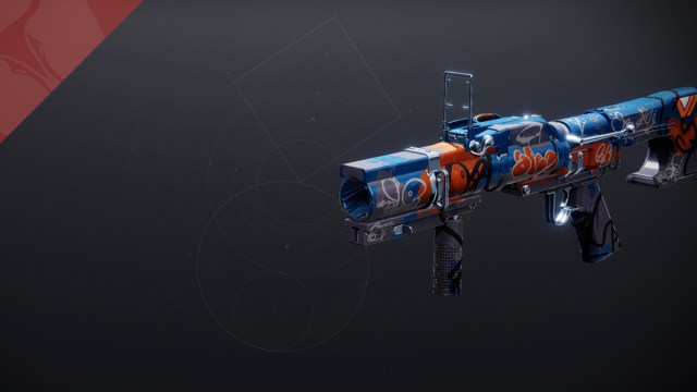 Wild Style, a graffiti-covered grenade launcher in Destiny 2.