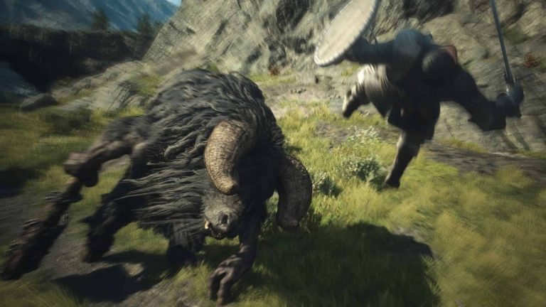 minotaur charging at player in dragon's dogma 2