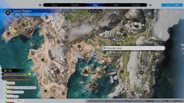 Junon Chocobo stop location 3 in Final Fantasy 7 Rebirth