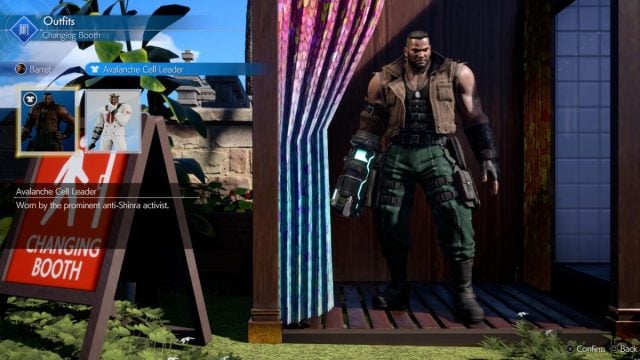 barret default costume in ff7 rebirth