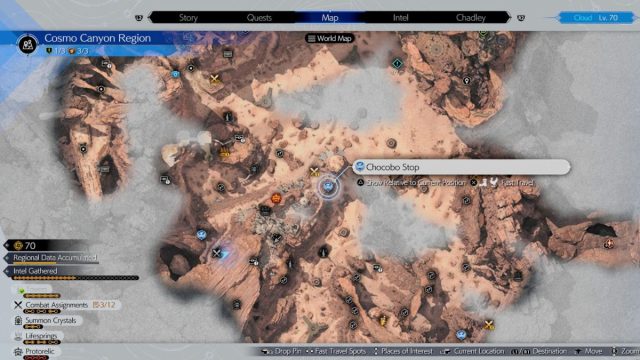 cosmo canyon chocobo stop location 7 in final fantasy 7 rebirth