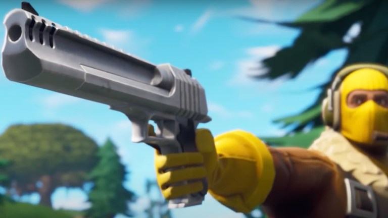 The Hand Cannon in Fortnite.