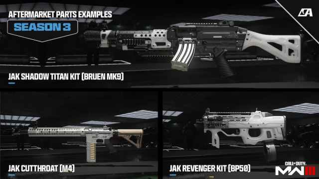 MW3 Season 3 Aftermarket Parts