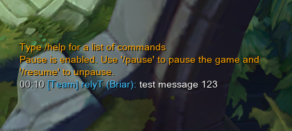 The new in-game text in League of Legends