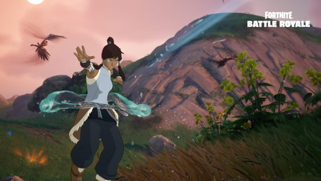 Korra skin in Fortnite