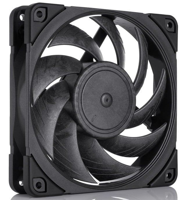 Noctua NF-A12x25 fan on white background