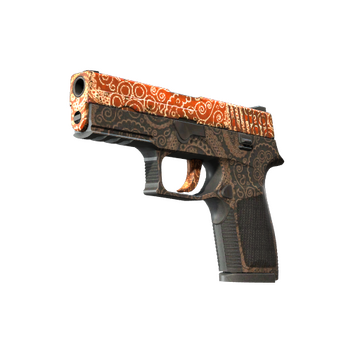 P250 Mehndi skin in CS2. 