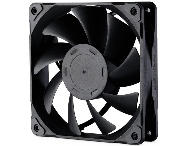 Phanteks M25 fan on white background