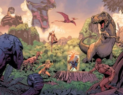 Savage Land artwork Marvel