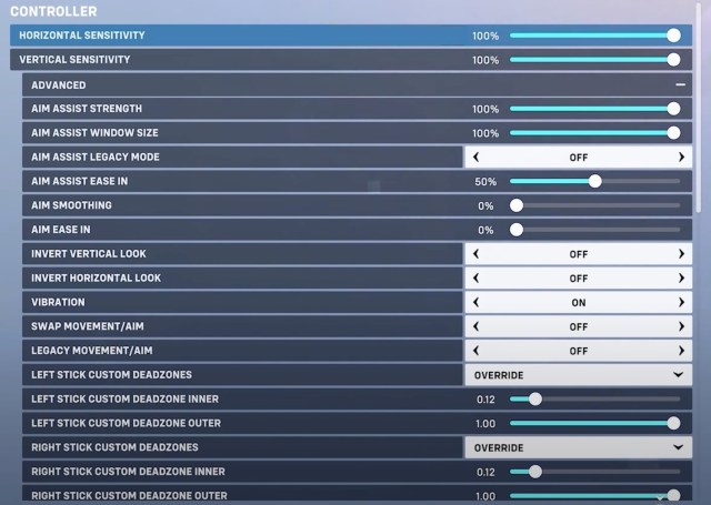 The best controller settings in Overwatch 2.