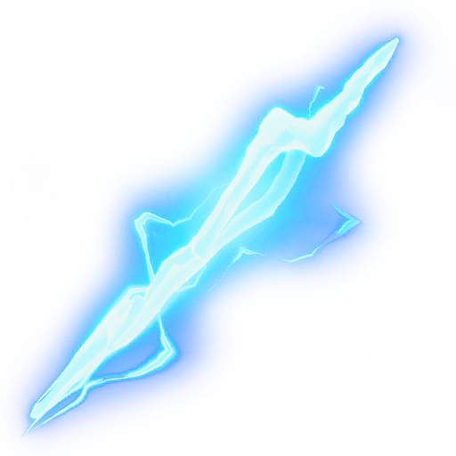 A screenshot of the Thunderbolt of Zeus in Fortnite