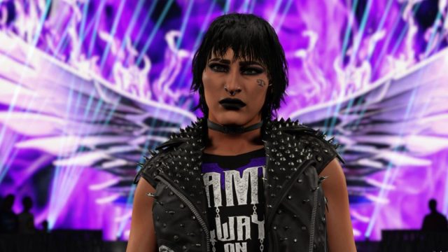 rhea ripple entrance in wwe 2k24