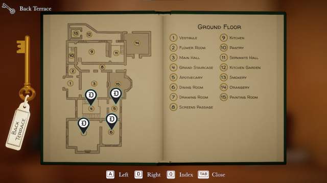 All Botany Manor locations for Fulguria