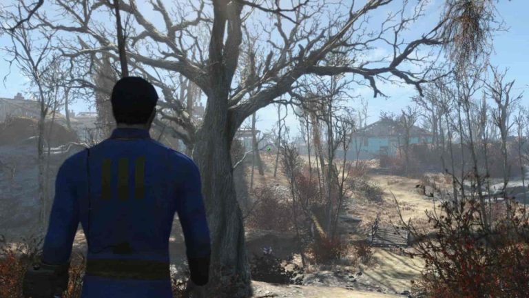 fallout 4 main character walking