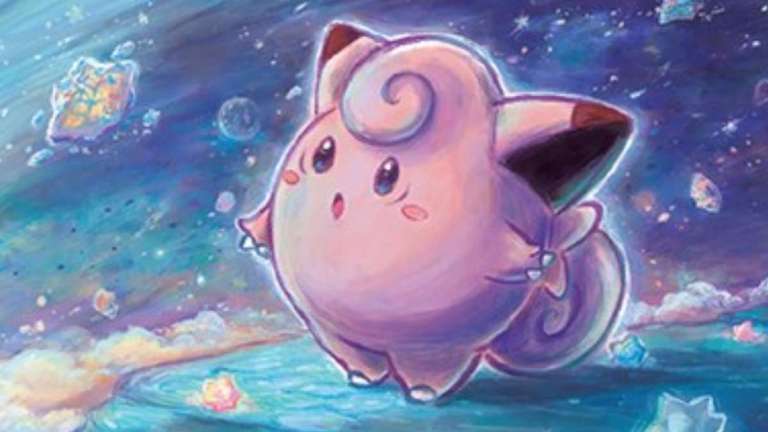 Clefairy Pokemon TCG art.