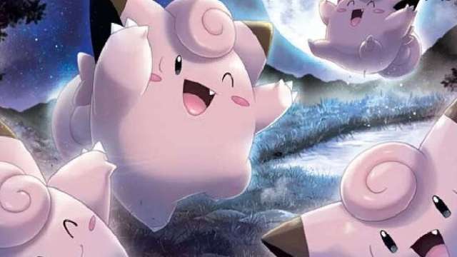 Clefairy Pokemon TCG art.