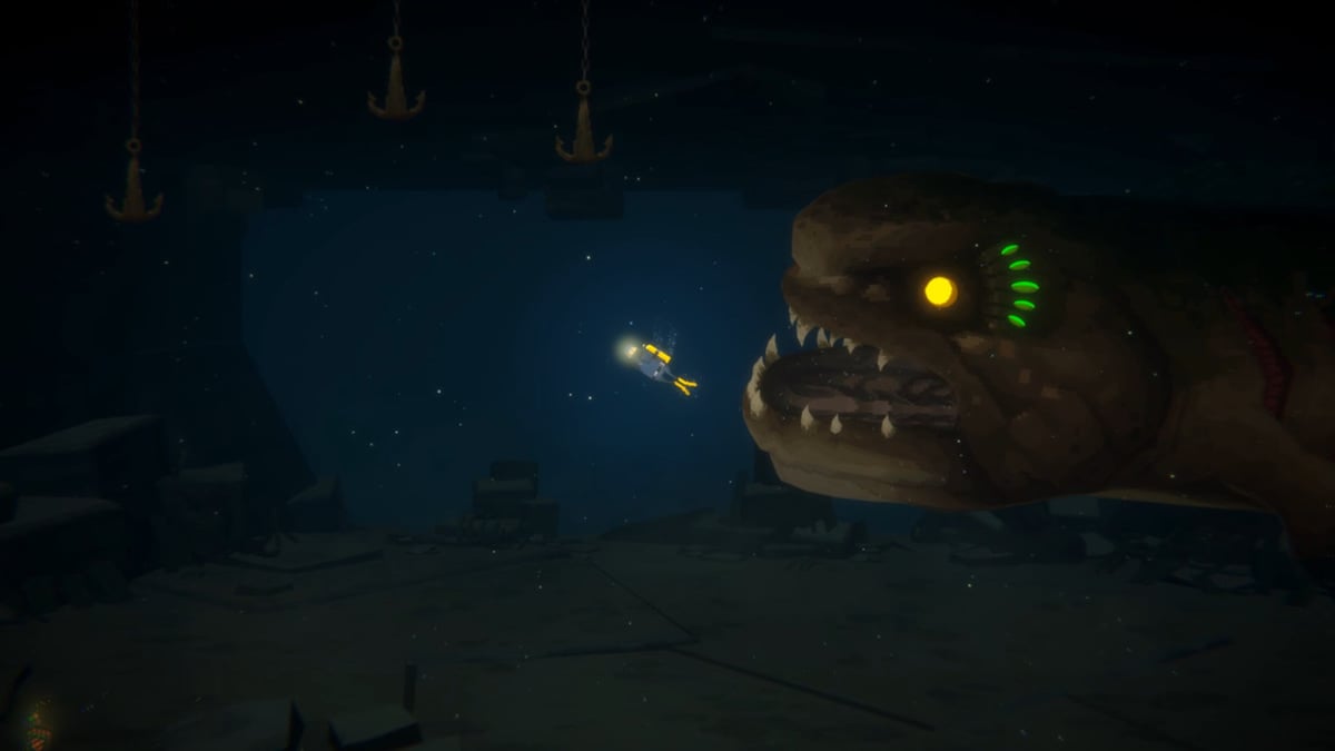 The Wolf Eel boss in Dave the Diver.