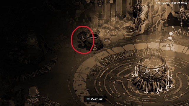 Hecate hiding spot one in Hades 2